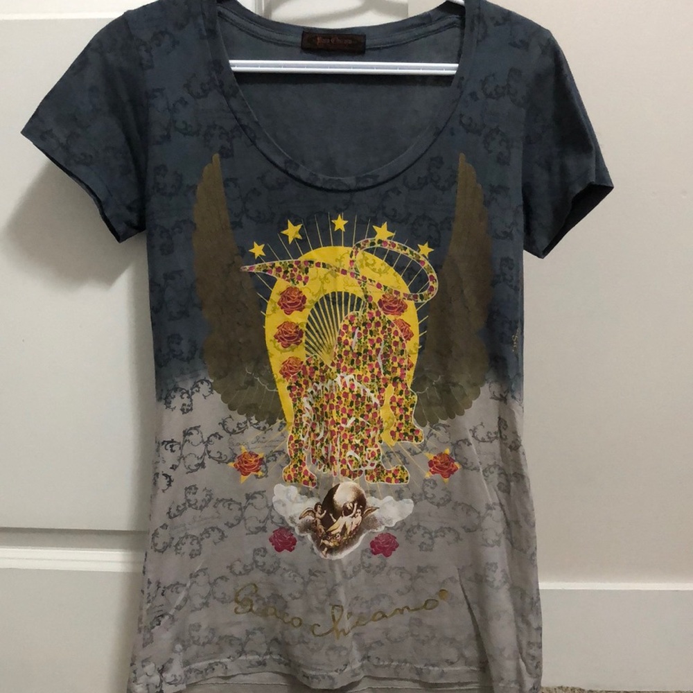 Paco Chicano by Christian Audigier tee shirt size medium